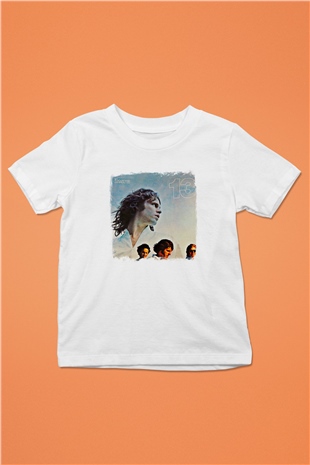 Doors Baskılı Unisex Beyaz Çocuk Tişört