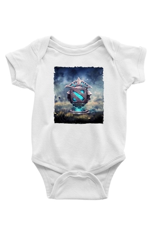 Dota 2 Beyaz Bebek Body - Zıbın