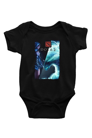 Dota 2 Siyah Bebek Body - Zıbın