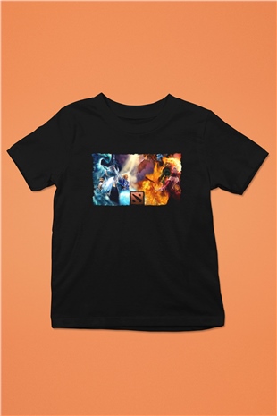 Dota 2 Siyah Unisex Çocuk Tişört
