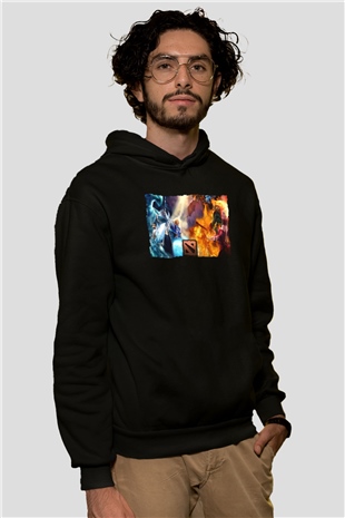 Dota 2 Siyah Unisex Hoodie
