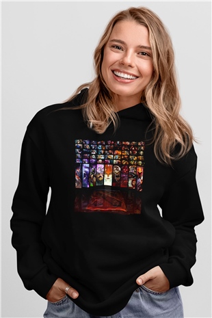 Dota 2 Siyah Unisex Hoodie