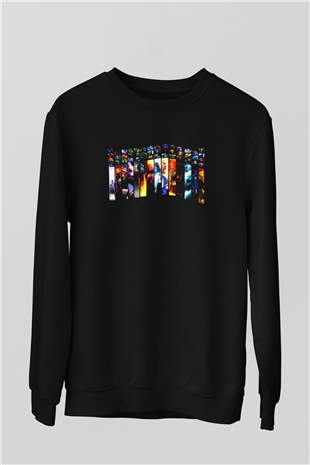 Dota 2 Siyah Unisex Sweatshirt