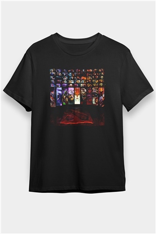 Dota 2 Siyah Unisex Tişört T-Shirt
