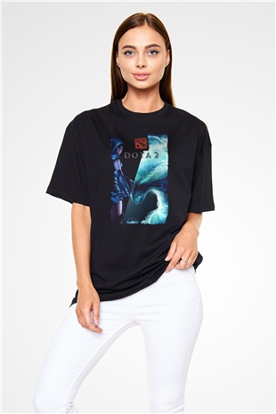 Dota 2 Siyah Oversize Tişört Oversize T-shirt