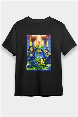 Double Dare Siyah Unisex Tişört