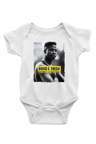 Doug E. Fresh Beyaz Bebek Body - Zıbın