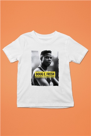 Doug E. Fresh Beyaz Unisex Çocuk Tişört