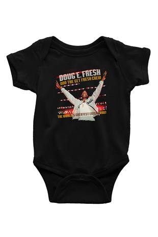 Doug E. Fresh Siyah Bebek Body - Zıbın