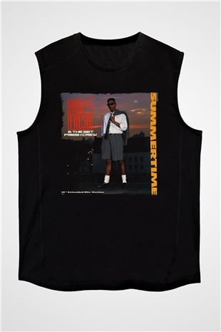 Doug E. Fresh Siyah Unisex Kolsuz Tişört