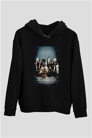 Downtown Abbey Siyah Unisex Hoodie