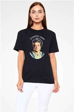 Downtown Abbey Siyah Unisex Tişört T-Shirt