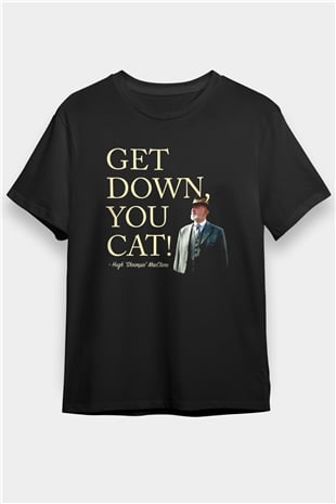 Downtown Abbey Siyah Unisex Tişört T-Shirt