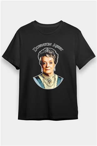 Downtown Abbey Siyah Unisex Tişört T-Shirt