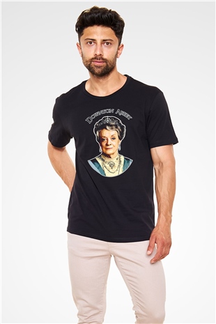 Downtown Abbey Siyah Unisex Tişört T-Shirt