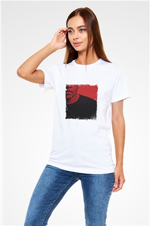 Dr. Dre Baskılı Unisex Beyaz Tişört