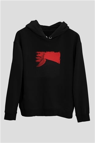 Dr. Dre Baskılı Unisex Siyah Hoodie