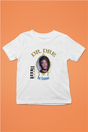 Dr.Dre Beyaz Unisex Çocuk Tişört
