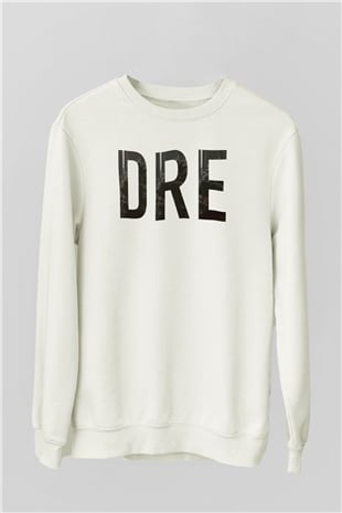 Dr.Dre Beyaz Unisex Sweatshirt