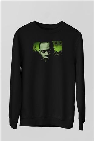 Dr.Dre Siyah Unisex Sweatshirt