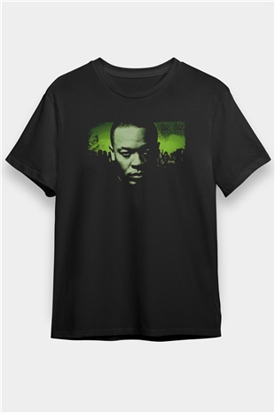 Dr.Dre Siyah Unisex Tişört T-Shirt - TişörtFabrikası