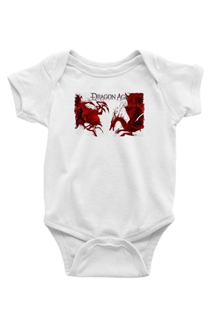 Dragon Age Beyaz Bebek Body - Zıbın