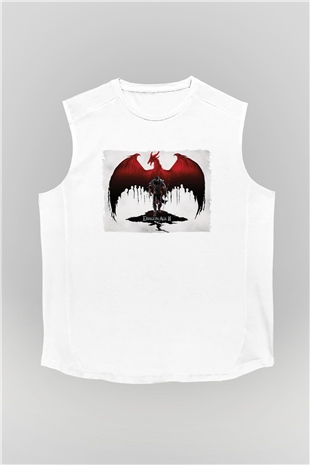 Dragon Age Beyaz Unisex Kolsuz Tişört