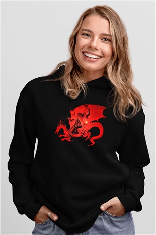 Dragon Age Siyah Unisex Hoodie