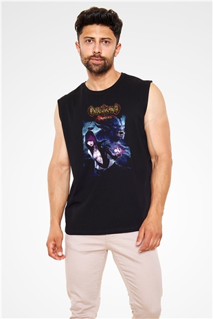 Dragon Age Siyah Unisex Kolsuz Tişört