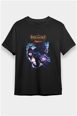 Dragon Age Siyah Unisex Tişört T-Shirt