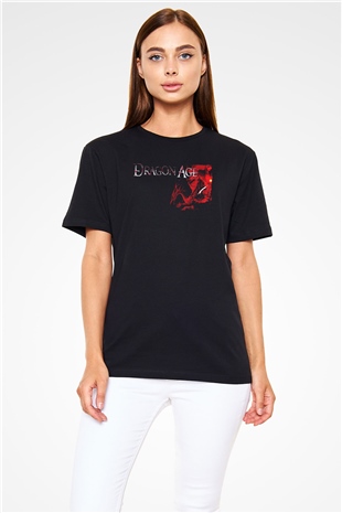Dragon Age Siyah Unisex Tişört T-Shirt