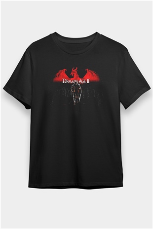 Dragon Age Siyah Unisex Tişört T-Shirt