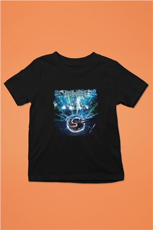 Dragon Force Baskılı Unisex Siyah Çocuk Tişört