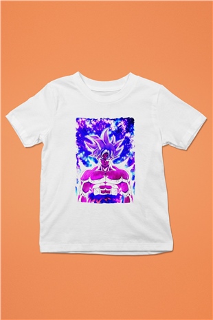 Dragonball Beyaz Unisex Çocuk Tişört