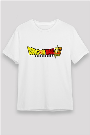 Dragonball Beyaz Unisex Tişört T-Shirt