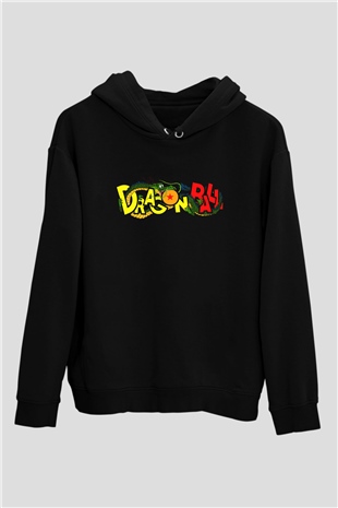 Dragonball Siyah Unisex Hoodie