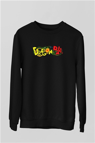 Dragonball Siyah Unisex Sweatshirt