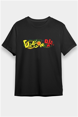 Dragonball Siyah Unisex Tişört T-Shirt