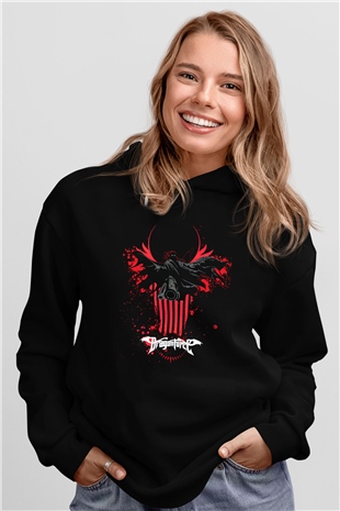 DragonForce Siyah Unisex Hoodie