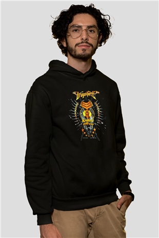 DragonForce Siyah Unisex Hoodie
