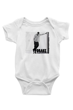 Drake Beyaz Bebek Body - Zıbın