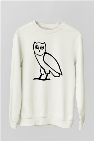 Drake Beyaz Unisex Sweatshirt