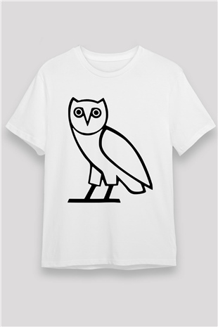 Drake Beyaz Unisex Tişört T-Shirt - TişörtFabrikası