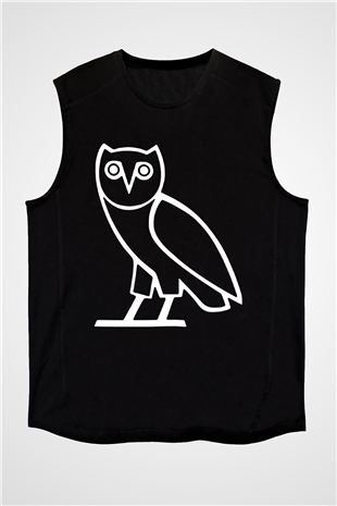 Drake Siyah Unisex Kolsuz Tişört