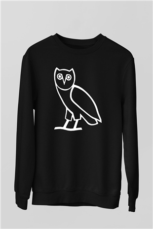 Drake Siyah Unisex Sweatshirt