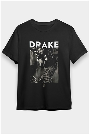 Drake Siyah Unisex Tişört T-Shirt - TişörtFabrikası