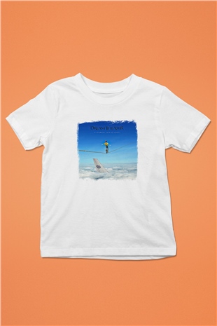 Dream Theater Baskılı Unisex Beyaz Çocuk Tişört
