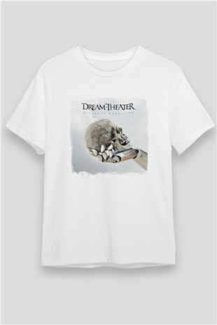 Dream Theater Baskılı Unisex Beyaz Tişört