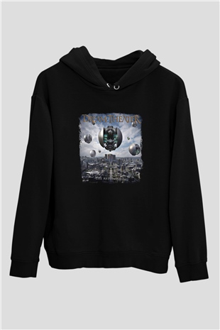 Dream Theater Baskılı Unisex Siyah Hoodie