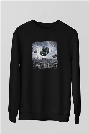Dream Theater Baskılı Unisex Siyah Sweatshirt